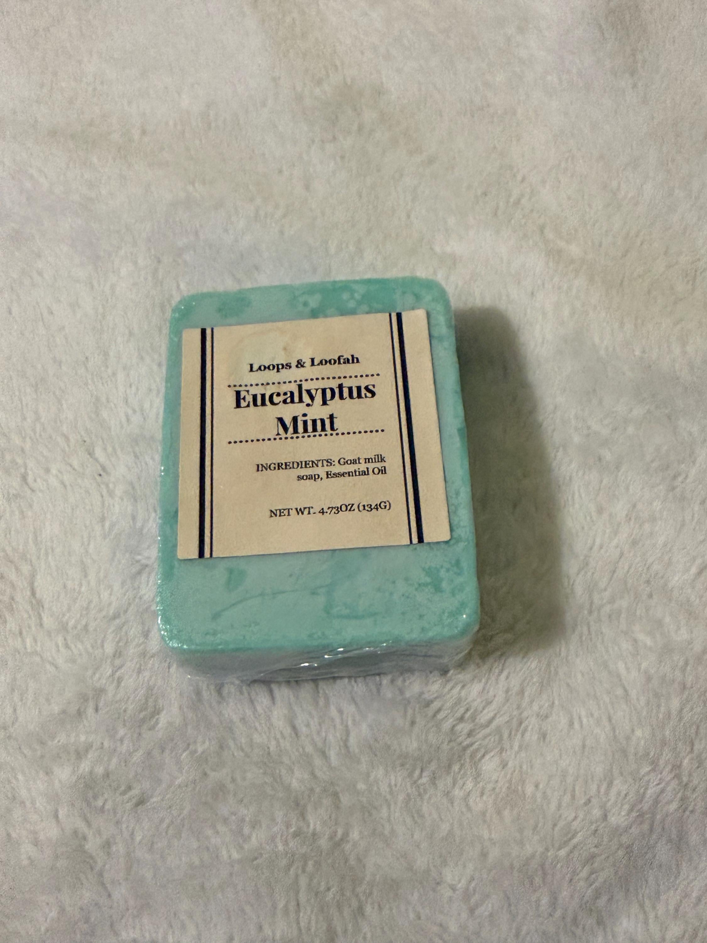 Goat Milk Soap | Loofah or Smooth Bar | Multiple Scents & Colors